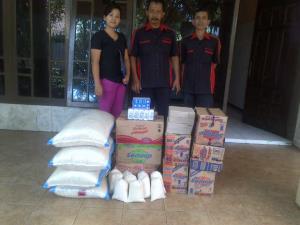 Donation from Mr. Paul Sastro, Commissioner of Jatim Park Group
